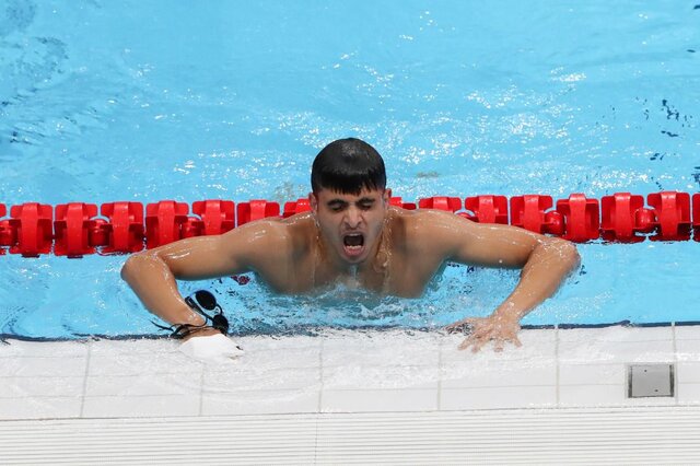 رکوردشکنی بالسینی در المپیک توکیو/ شناگر ایرانی سی‌وسوم شد