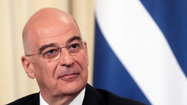 جانبداری وزیر خارجه یونان از رژیم صهیونیستی در دیدار با لاپید