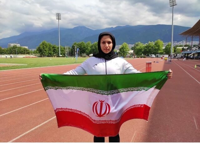 ششمی دختر تاریخ‌ساز ایران در پرتاب دیسک قهرمانی جوانان جهان