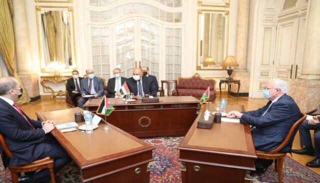 نشست سه‌ جانبه مصر-اردن-فلسطین برای پیشبرد روند صلح