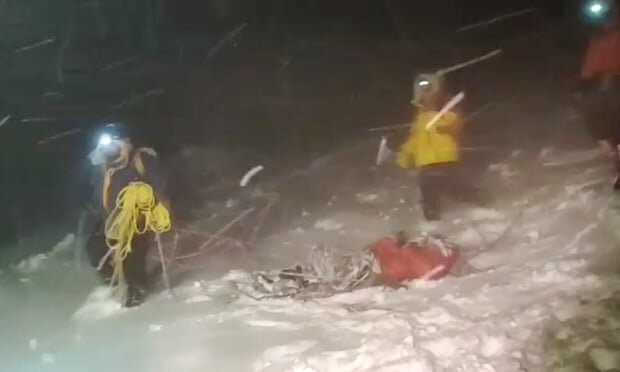 مرگ ۵ کوهنورد بر اثر کولاک برف در روسیه