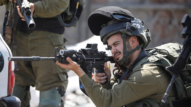 زخمی شدن ۷۰ فلسطینی در درگیری با صهیونیست‌ها در جنوب نابلس