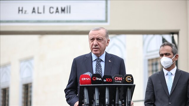 اردوغان: آمریکا مستقیما تروریست‌های شمال سوریه را حمایت می‌کند