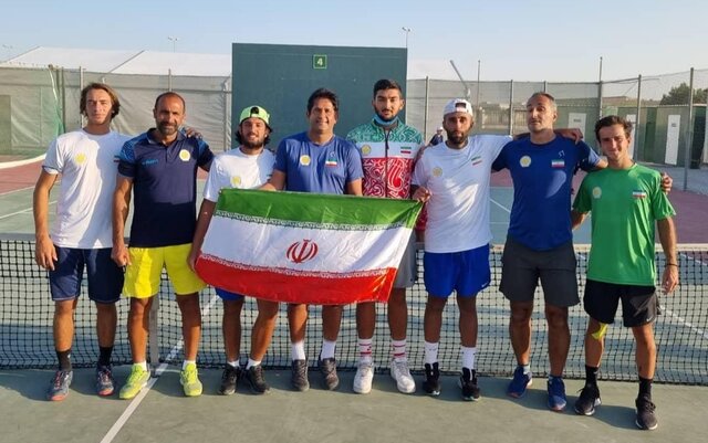 دومین پیروزی تیم ملی تنیس ایران در مسابقات دیویس کاپ