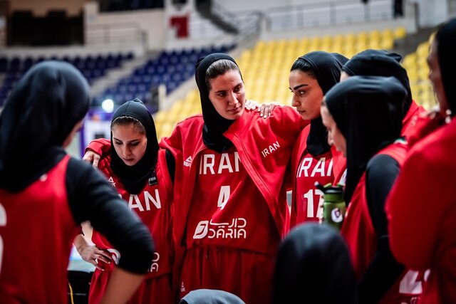 زنان بسکتبال ایران از صعود به نیمه‌نهایی بازماندند/ مصاف با سوریه برای پنجمی آسیا