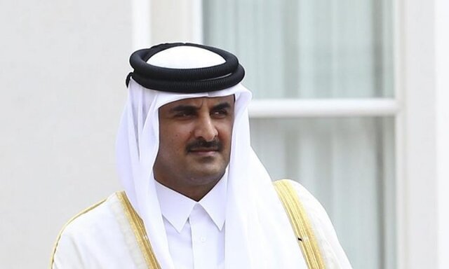 رایزنی امیر قطر با رئیس شورای نظامی انتقالی چاد