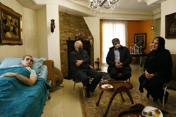 دیدار مدیران سینمایی با اصغر شاهوردی صدابردار سینمای ایران
