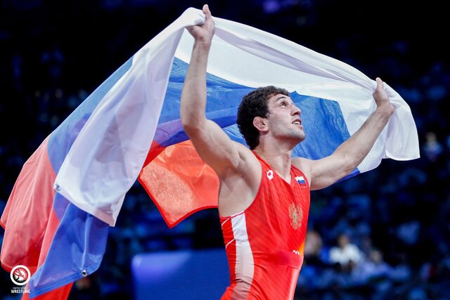 روسیه با قهرمانان جهان و المپیک در کشتی آزاد جام یاشاردوغو