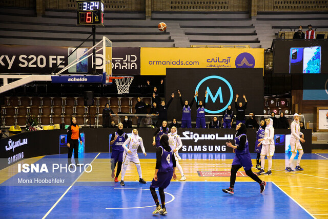 پیروزی گروه بهمن در اولین فینال بسکتبال زنان