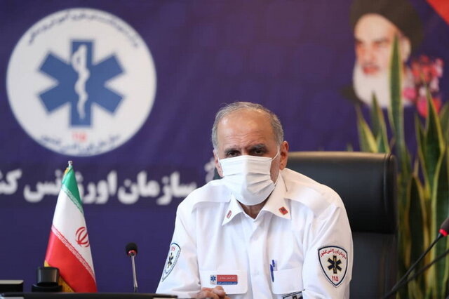آماده باش ۵۰۰۰ آمبولانس در طرح نوروزی/ آسیب ۷ آمبولانس در چهارشنبه سوری