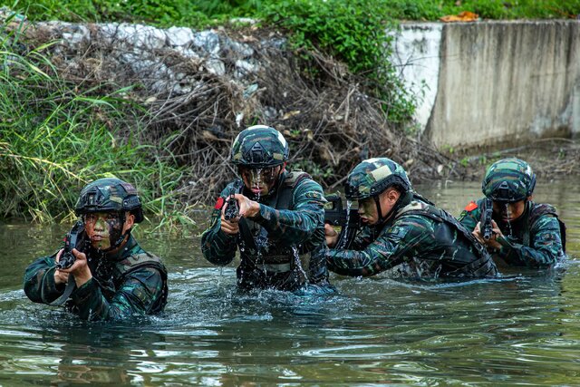 تمرینات نظامی ارتش چین در نزدیکی تایوان