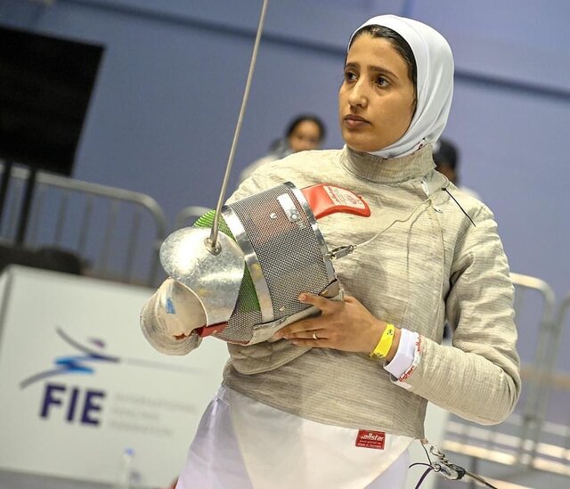 صعود دختر سابریست ایران به جدول اصلی شمشیربازی قهرمانی جهان