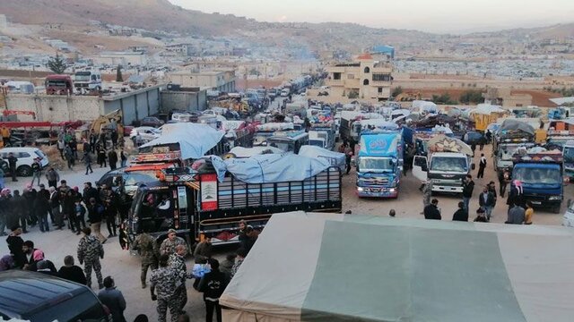 آغاز روند بازگشت آوارگان سوری از لبنان