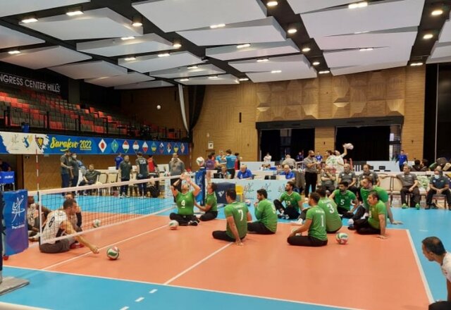 پیروزی مردان والیبال نشسته ایران برابر آمریکا در قهرمانی جهان