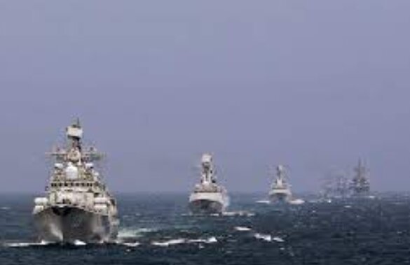 روسیه و چین رزمایش دریایی مشترک برگزار می‌کنند