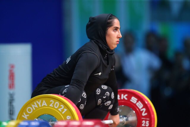 الهام حسینی در قهرمانی جهان پانزدهم شد/ پایان کار دختران وزنه‌بردار ایران در کلمبیا