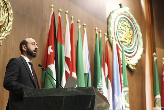 سخنرانی وزیر خارجه ارمنستان علیه ترکیه در اتحادیه عرب جنجال به پا کرد