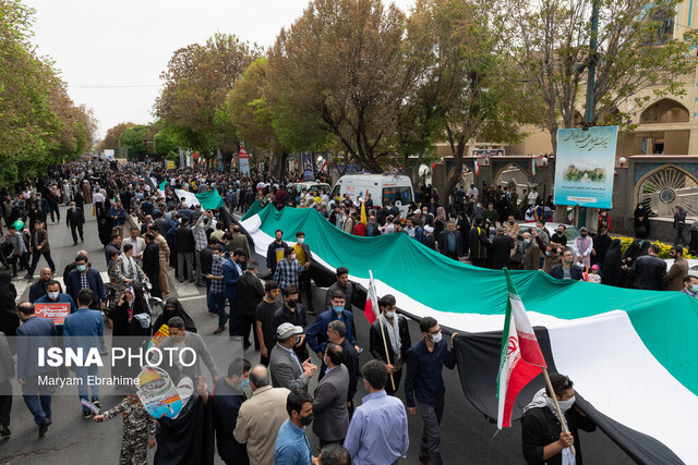مسیرهای خدمت‌رسانی تاکسیرانی تهران در راهپیمایی روز قدس