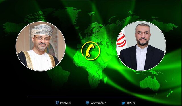 تبادل نظر وزیران خارجه ایران و عمان در آستانه سفر سلطان هیثم به تهران