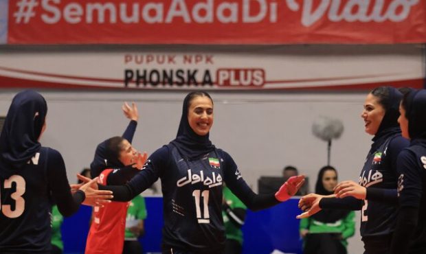 پنجمی زنان والیبال ایران در چلنجر کاپ آسیا 