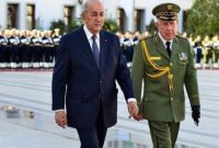 برگزاری رزمایش ارتش الجزایر در حضور رئیس‌جمهوری این کشور