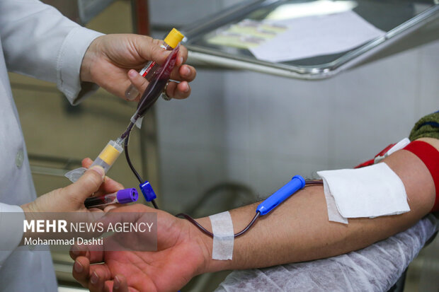 وضعیت درخشان اهدای خون در ایران