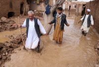 ۹ کشته و زخمی در پی جاری شدن سیلاب در افغانستان