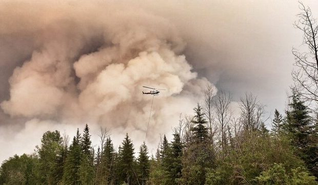 آتش‌سوزی جنگلی گسترده در یونان