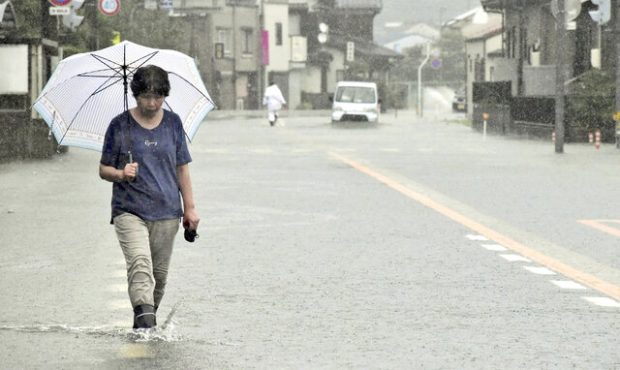 هشدار دوباره سیل در ژاپن و دستور تخلیه برای صدها هزار نفر