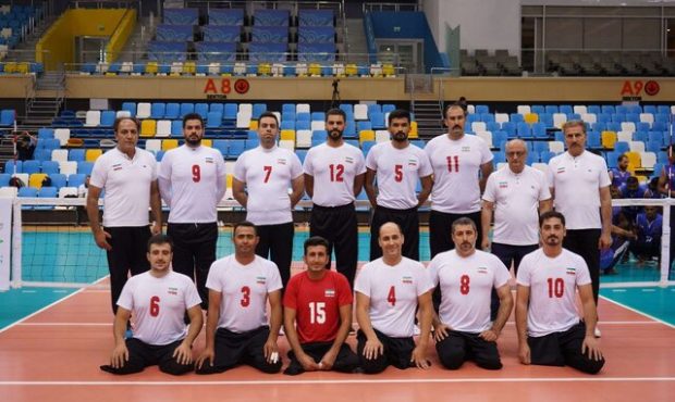پیروزی مردان والیبال نشسته ایران برابر چین