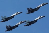 ۲ جنگنده آمریکایی در آستانه برخورد با جنگنده روسی در آسمان سوریه