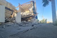 تخریب چند ساختمان در پی رانش زمین در کرج