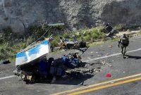 ۱۵ کشته در تصادف اتوبوس مهاجران در مکزیک