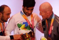 مدال برنز جودوکار کم بینا در جهانی انگلیس