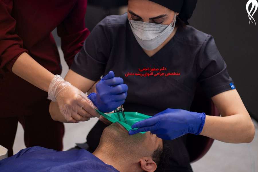 درمان ریشه دندان با میکروسکوپ توسط متخصص صفورا امامی