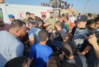 سرکوب تظاهرات فلسطینی‌ها در کرانه باختری و نزدک دیوار حائل در غزه