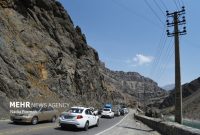آخرین وضعیت راه‌های کشور/ ترافیک سنگین در محور چالوس