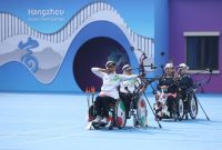 ایران در مسابقات دوبل کامپوند زنان به مدال برنز رسید