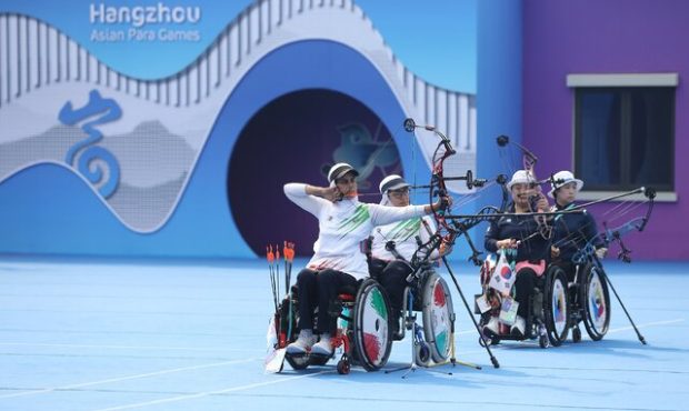 ایران در مسابقات دوبل کامپوند زنان به مدال برنز رسید