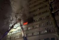 آتش‌سوزی در هتلی در روسیه