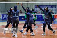 دومین پیروزی دختران هوران یزد مقابل مدافع عنوان قهرمانی