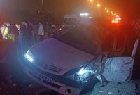حادثه مرگبار برای ال۹۰ درپی رانندگی با سرعت غیرمجاز در بزرگراه حکیم