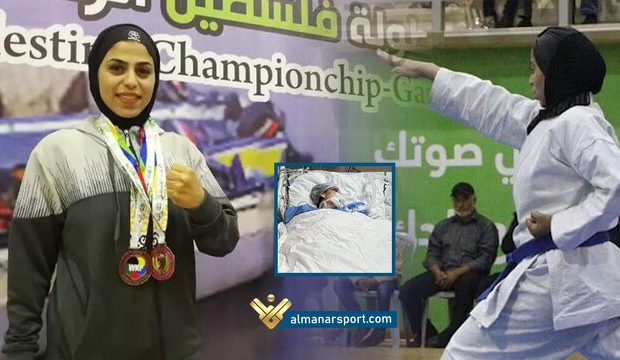 حمایت بانوان کاراته‌کای ایران از دختر فلسطینی