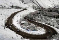 برف، باران، گردوخاک، مه و کولاک در جاده‌های ۱۲ استان کشور