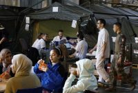 مداوای ۱۰۰۰ تن از ساکنان غزه در کشتی بیمارستانی فرانسوی