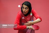 شکست دختر پینگ‌پنگ‌باز ایران در مسابقات قطر