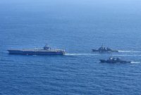 رزمایش دریایی آمریکا، کره جنوبی و ژاپن در پاسخ به پیونگ یانگ