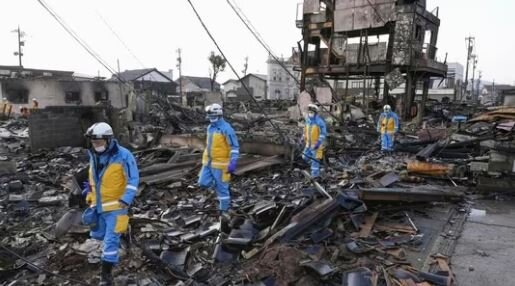 تلفات زلزله در ژاپن به ۱۱۰ تن رسید