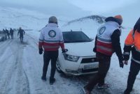 امدادرسانی به ۷۶۰۰ نفر و  رهاسازی ۶۸۹ خودرو از برف طی سه روز گذشته