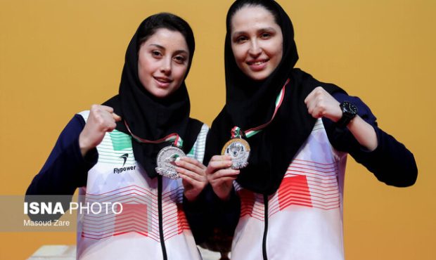 مدال نقره‌ای با عیار طلا برگ زرینی دیگر در تاریخ بدمینتون دختران ایران